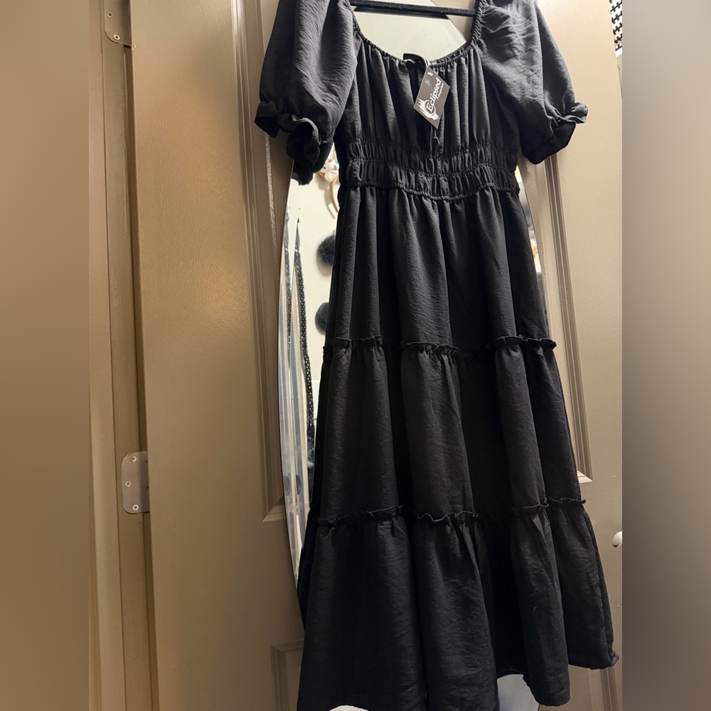 Eclipsed Emporium short sleeve goth chemise NWT Medium